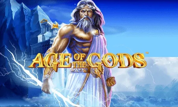 Age of the Gods slot logo — Playtech