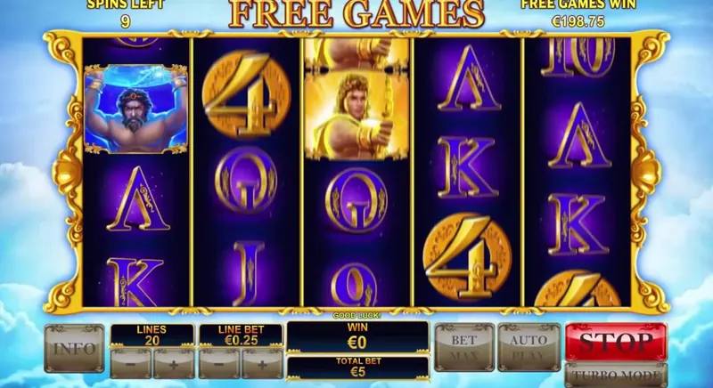 Age of the Gods Furious 4 free games screen