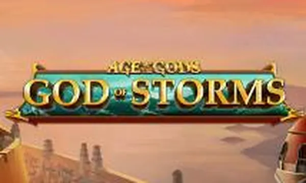 Age of the Gods God of Storms slot logo