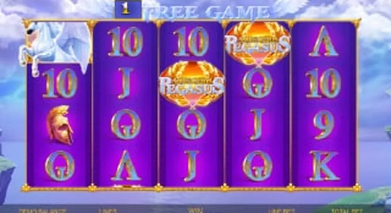 Age of the Gods Ruler of the Sky free spins with Pegasus