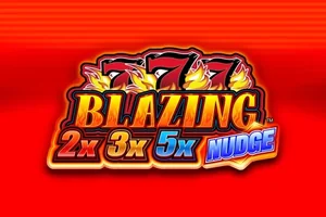 Blazing 777 2x 3x 5x Nudge game artwork