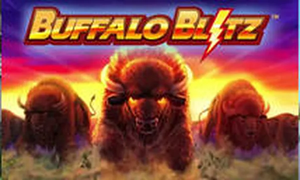 Buffalo Blitz slot logo — Playtech