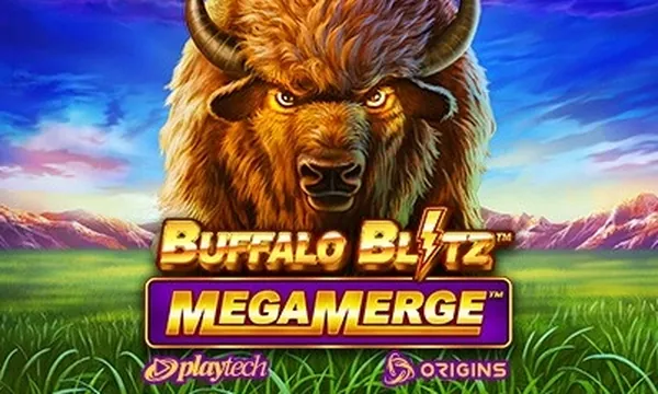 Buffalo Blitz Mega Merge slot logo