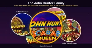 John Hunter slot family badges