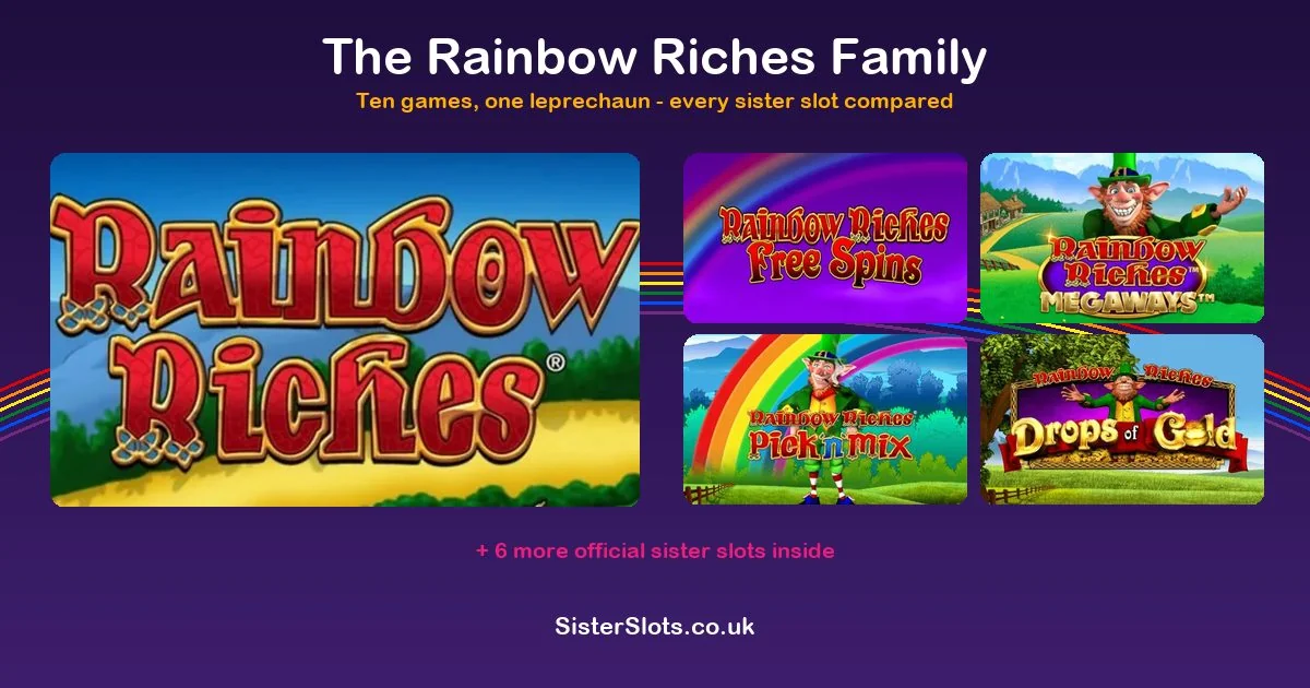Rainbow Riches slot logo