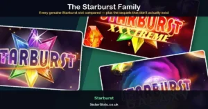 Starburst slot lineup overview