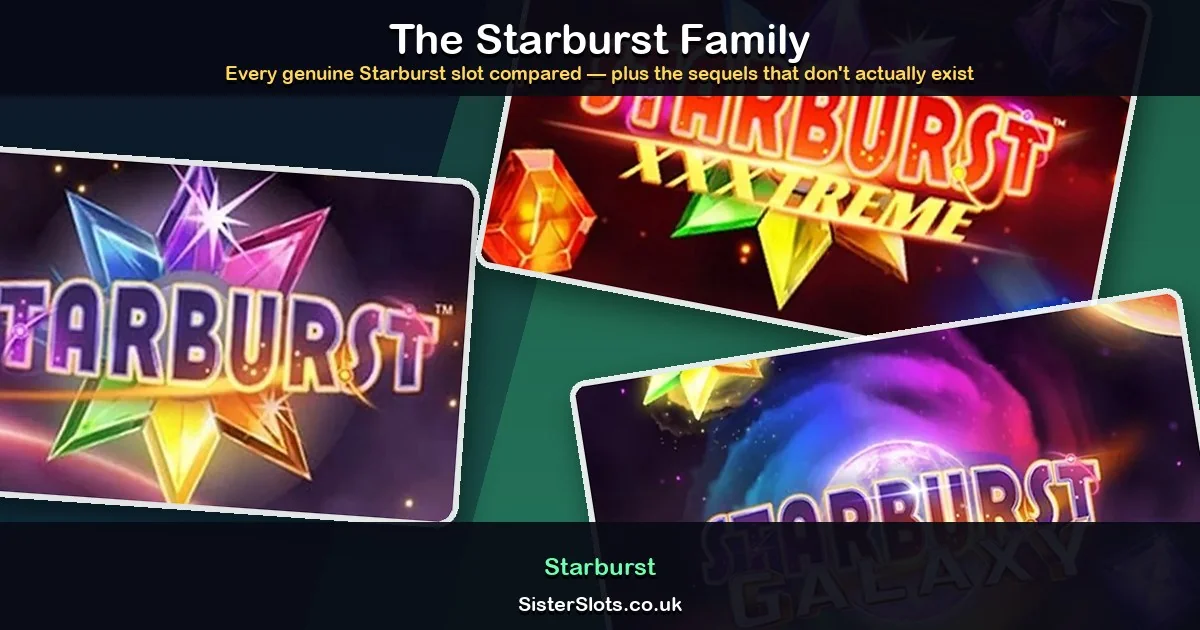 Starburst slot logo
