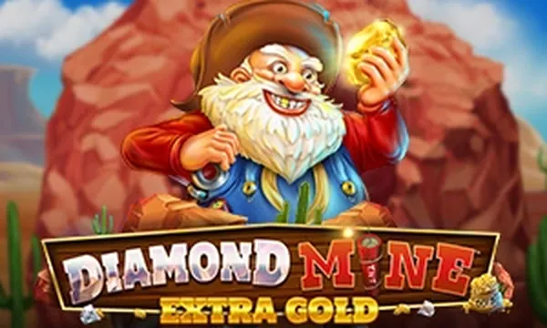 Diamond Mine Extra Gold slot logo
