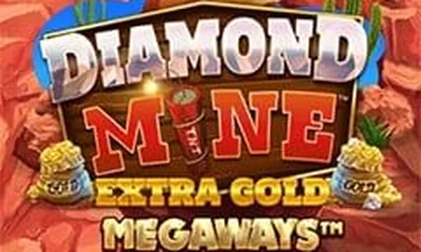 Diamond Mine Extra Gold Megaways slot logo
