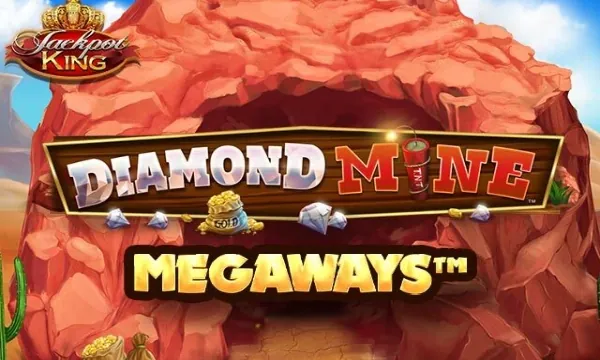 Diamond Mine Megaways Jackpot King slot logo