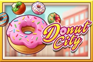 Donut City slot logo