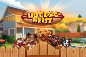 Hot Dog Heist slot logo