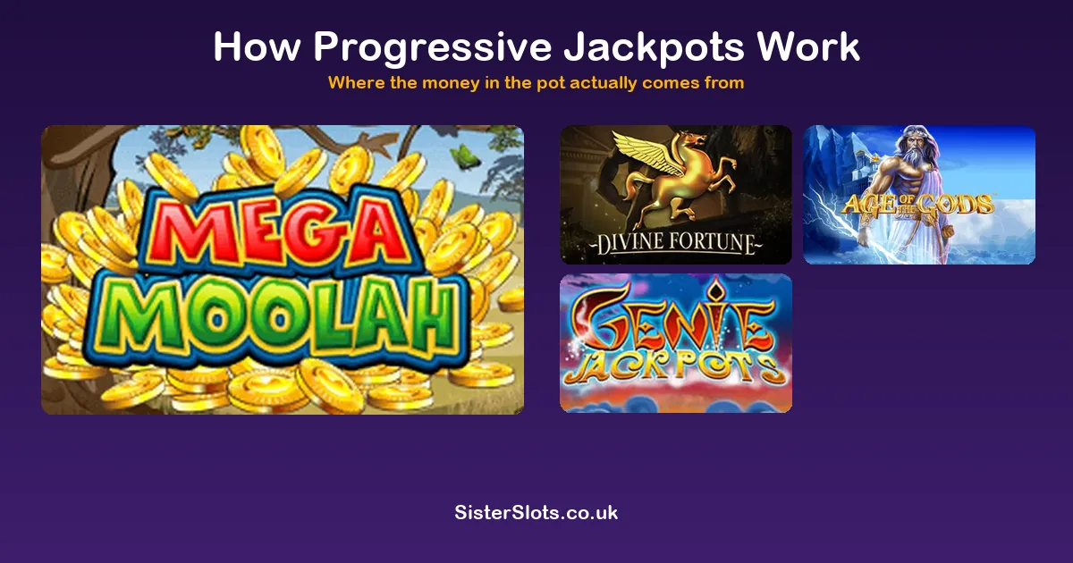 How progressive jackpot networks work — where the money in the pot comes from