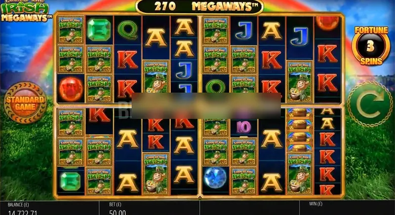 Luck O' The Irish Megaways gameplay