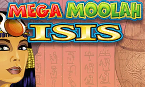 Mega Moolah Isis slot logo