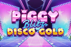 Piggy Blitz Disco Gold slot logo