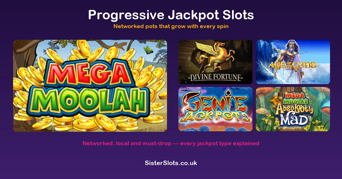 Progressive jackpot slots — every jackpot type explained