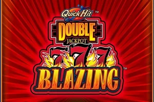 Quick Hit Double Jackpot Blazing 777's game artwork
