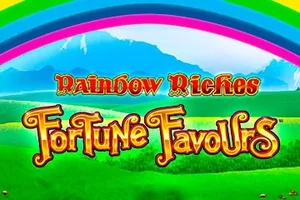 Rainbow Riches Fortune Favours game artwork