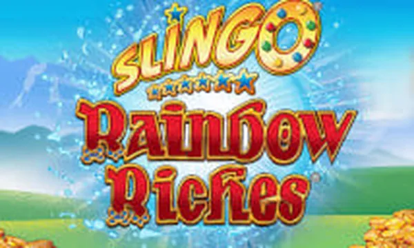 Slingo Rainbow Riches slot logo