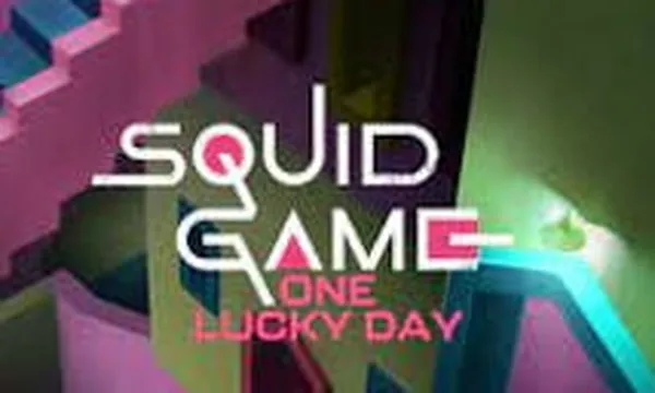 Squid Game One Lucky Day slot logo — Light & Wonder