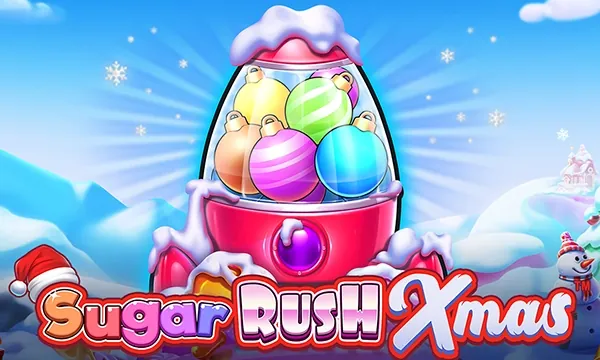 Sugar Rush Xmas slot logo