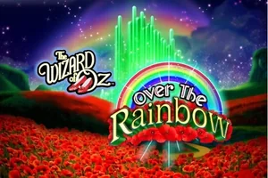 The Wizard of Oz: Over the Rainbow slot logo