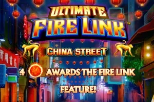 Ultimate Fire Link China Street game artwork