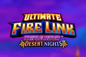 Ultimate Fire Link Triple Nova Desert Nights game artwork