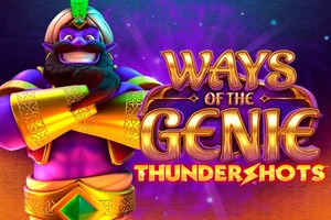 Ways of the Genie Thundershots slot logo